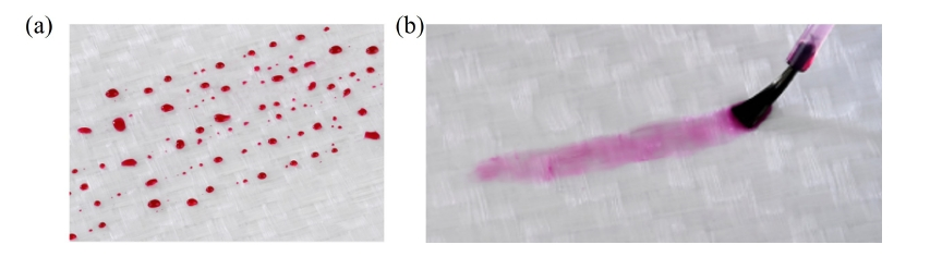 91视频下载污表面处理前后的达因笔测试效果